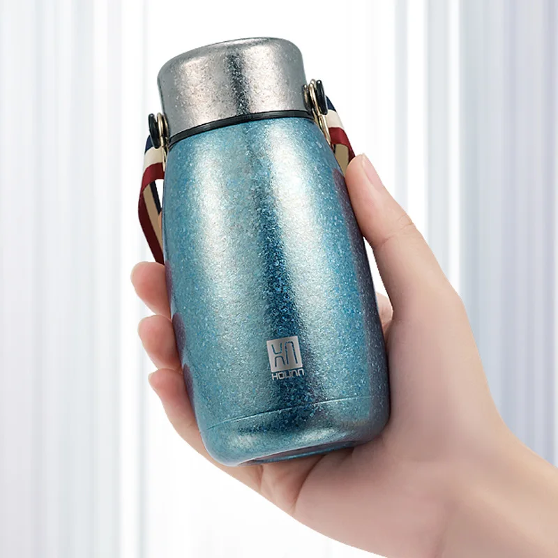 230 ML Healthy Daily Titanium Water Bottle Good Looking Mug Best Gift To Grilfriend