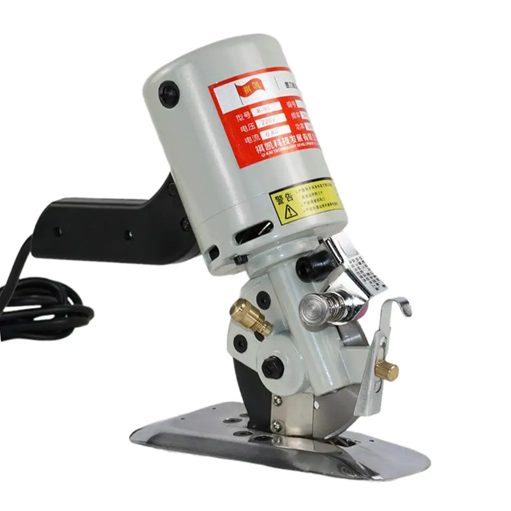 Prettyia Keluli Pemotong Elektrik Kad Kain Selimut Jahit Mesin Memotong Alat