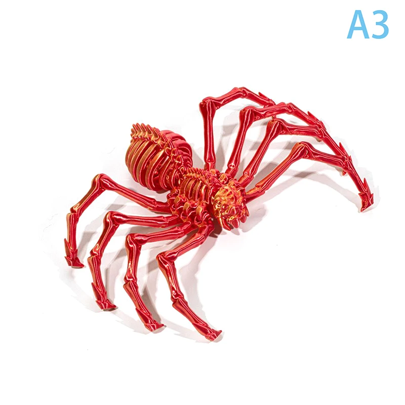 

3D-паук из пластика
