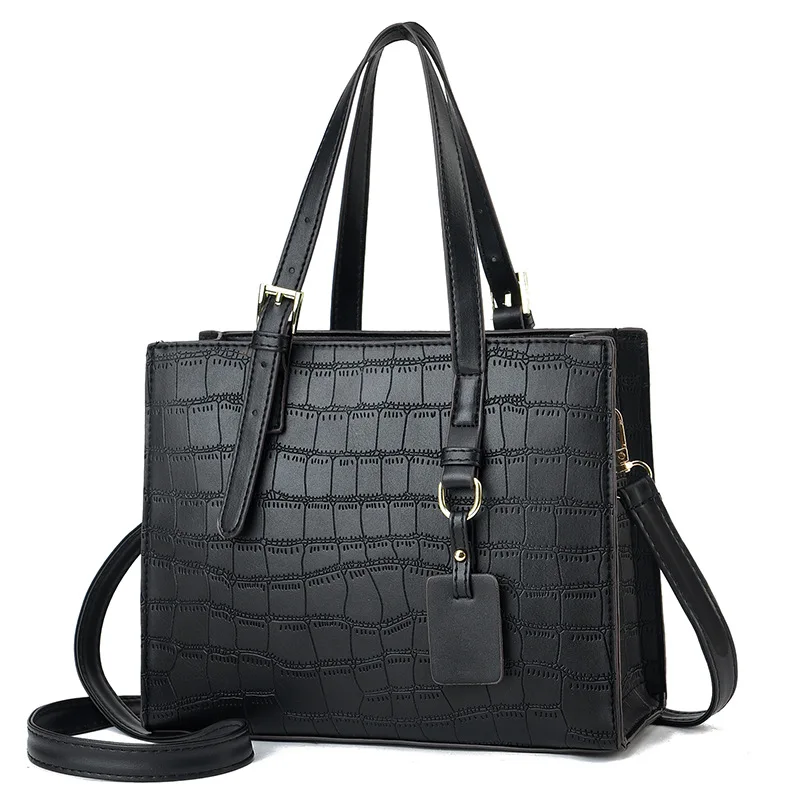 

Роскошные женские сумки, дизайнерские вместительные тоуты известного бренда, дамские сумочки через плечо с каменным узором