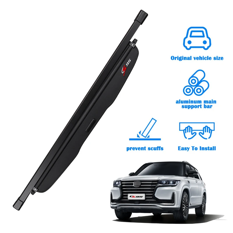 

Для 2013-2023 Changan CS95 крышка багажника выдвижная стойка для посылок водонепроницаемый щит конфиденциальная крышка грузового багажника автоаксессуары