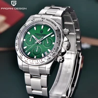 pagani design 2022 new mens watches quartz business luxury watch for men top brand waterproof men chronograph vk63 reloj hombre