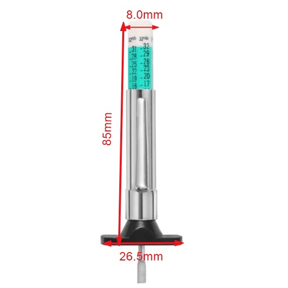 

1 Set Portable Truck Digital Tire Tread Gauge Color Coded Depth Measurement Tool Car Accessories High Quality Tire Detector
