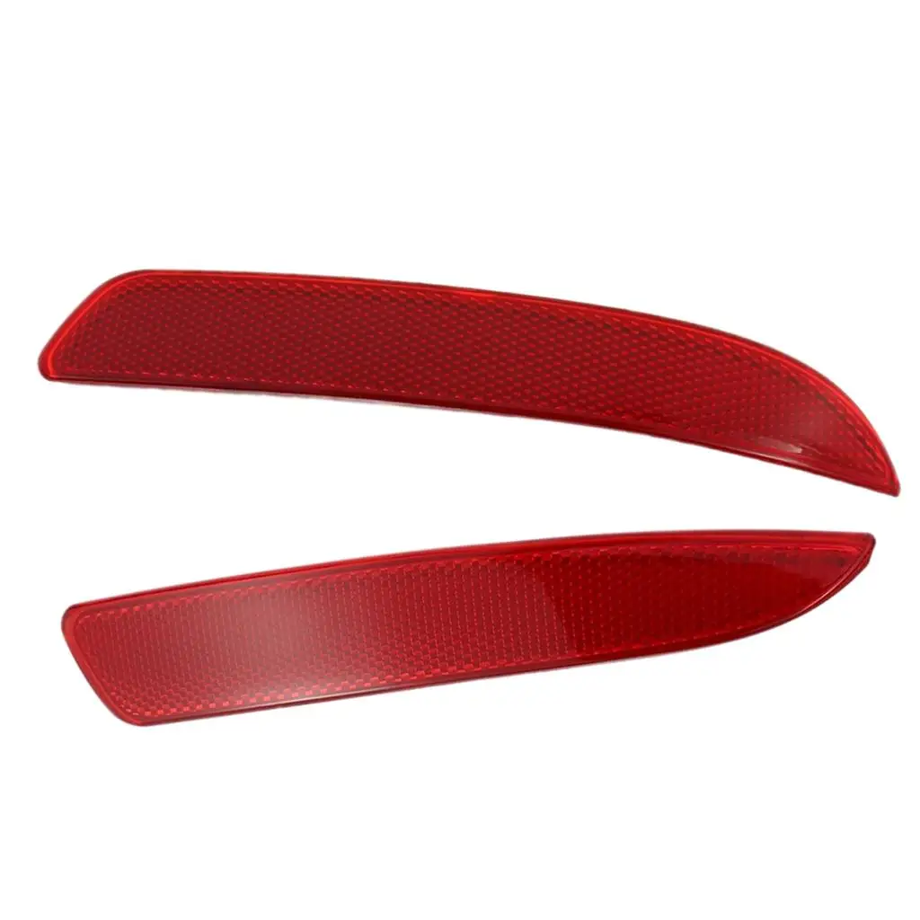 

Car Rear Bumper Reflector Cover X5 2007-13 Marker Red Lens