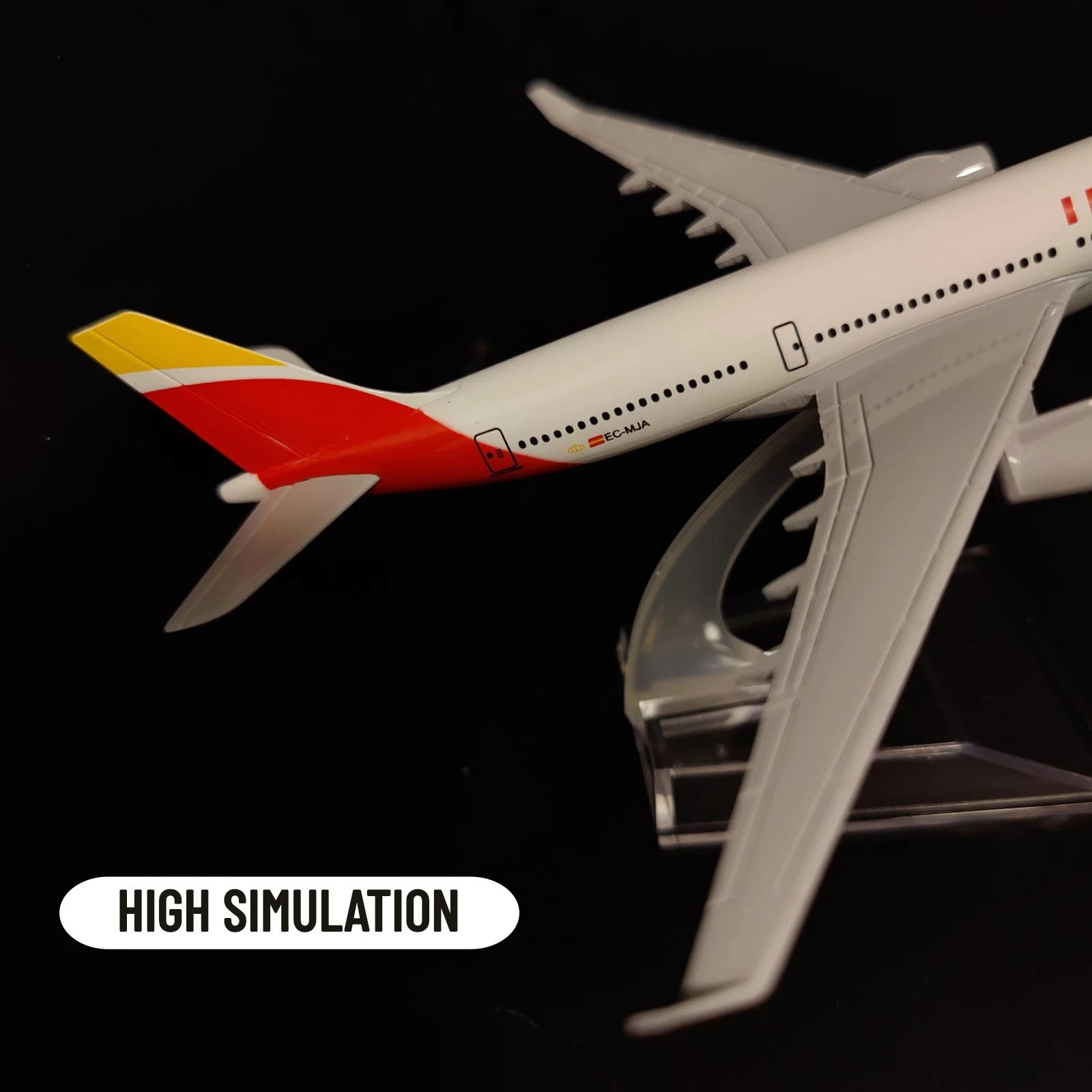 Aivation Ibere A330 Airlines Масштаб 1:400 Металлическая Копия 15 См Литая Под Давлением Модель