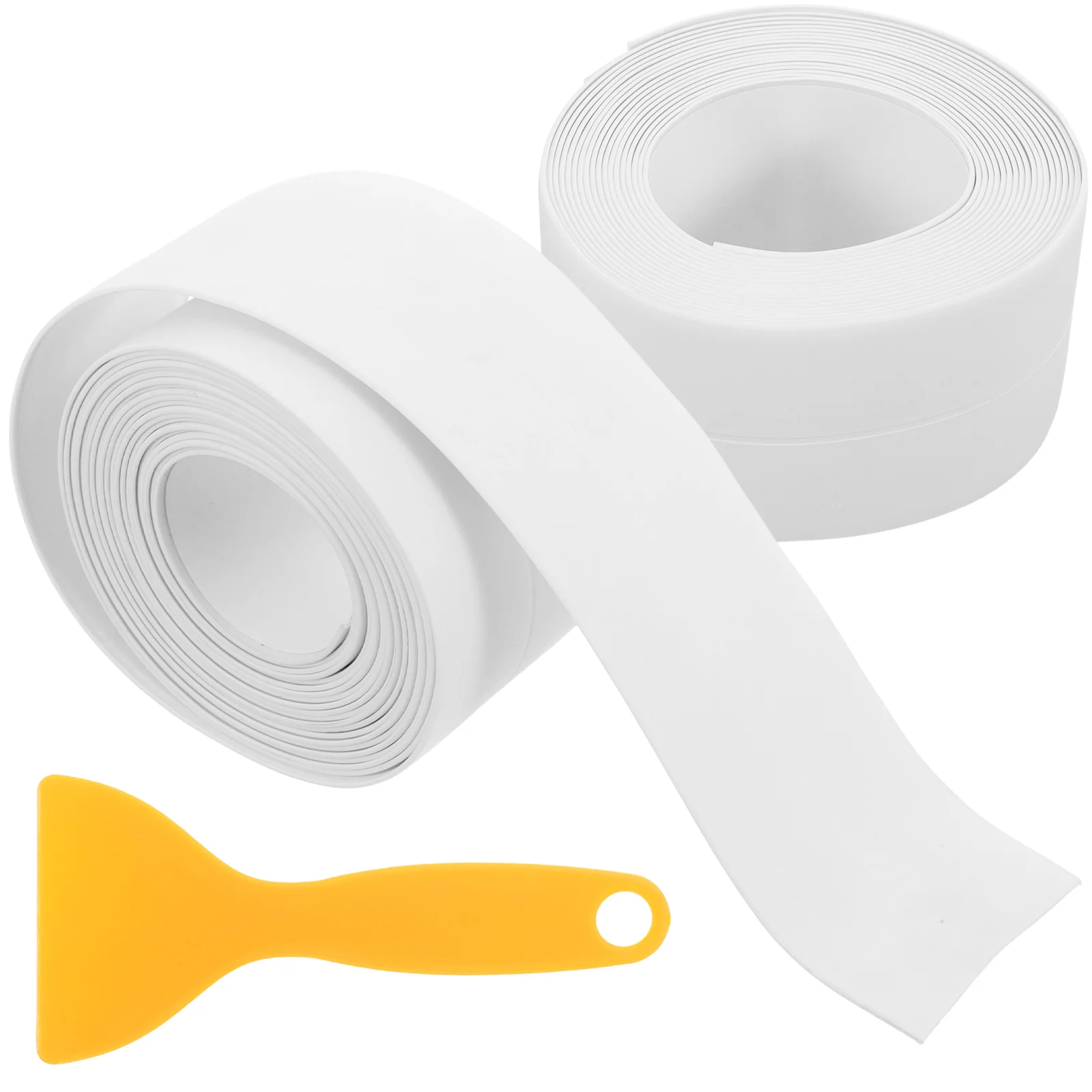 

1 Set Self Adhesive Caulk Strips Caulk Tapes Caulking Tape Bathroom Sealing Tapes