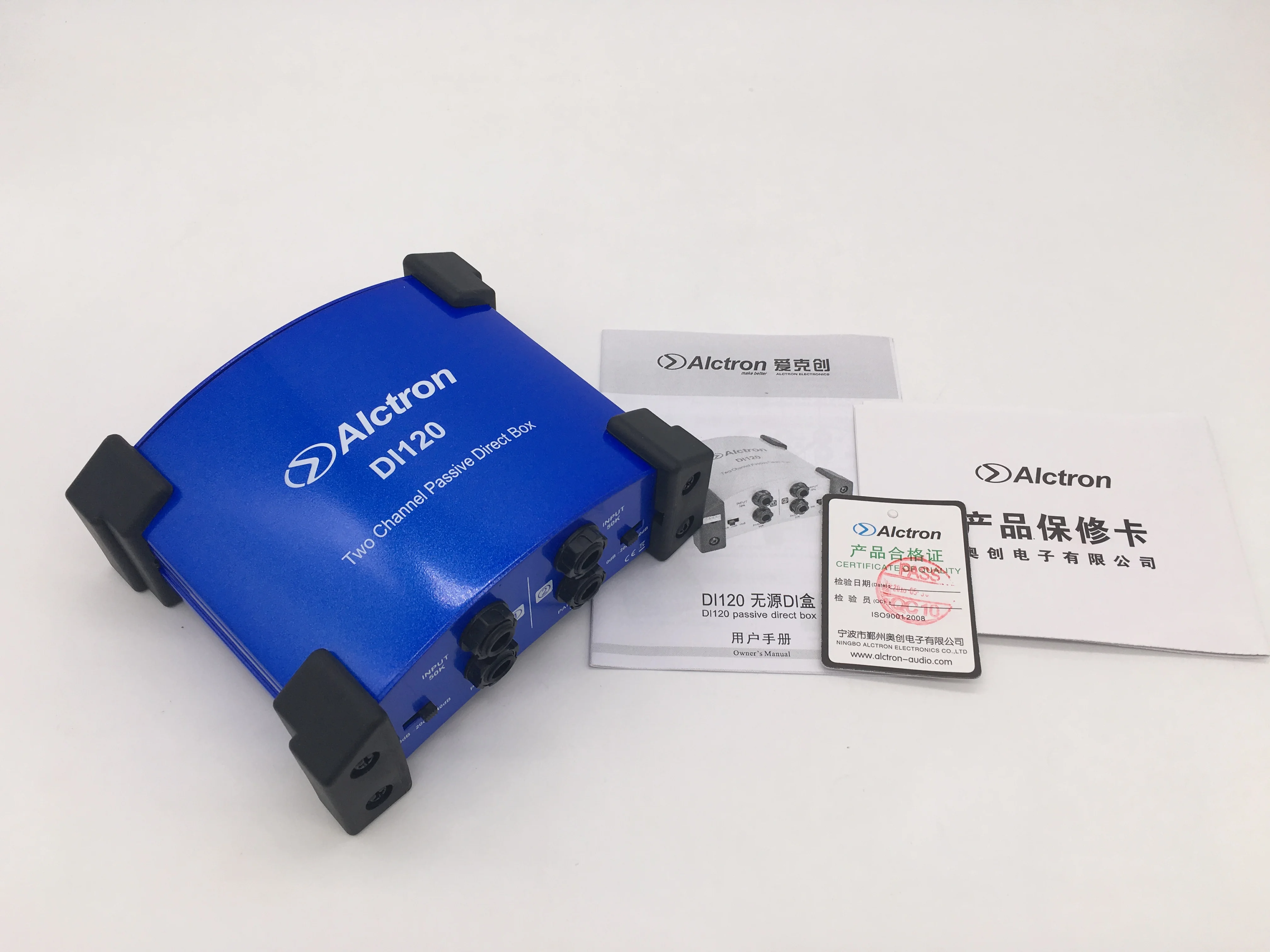 Alctron DI-120 DI Direct Box Новое поступление Пассивный стерео бокс 2-канальный DI120 - купить