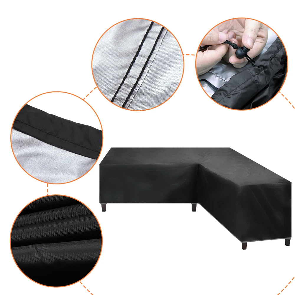

Sofa Cover Corner Furniture Cover V-Shaped Waterproof Sofa Cover