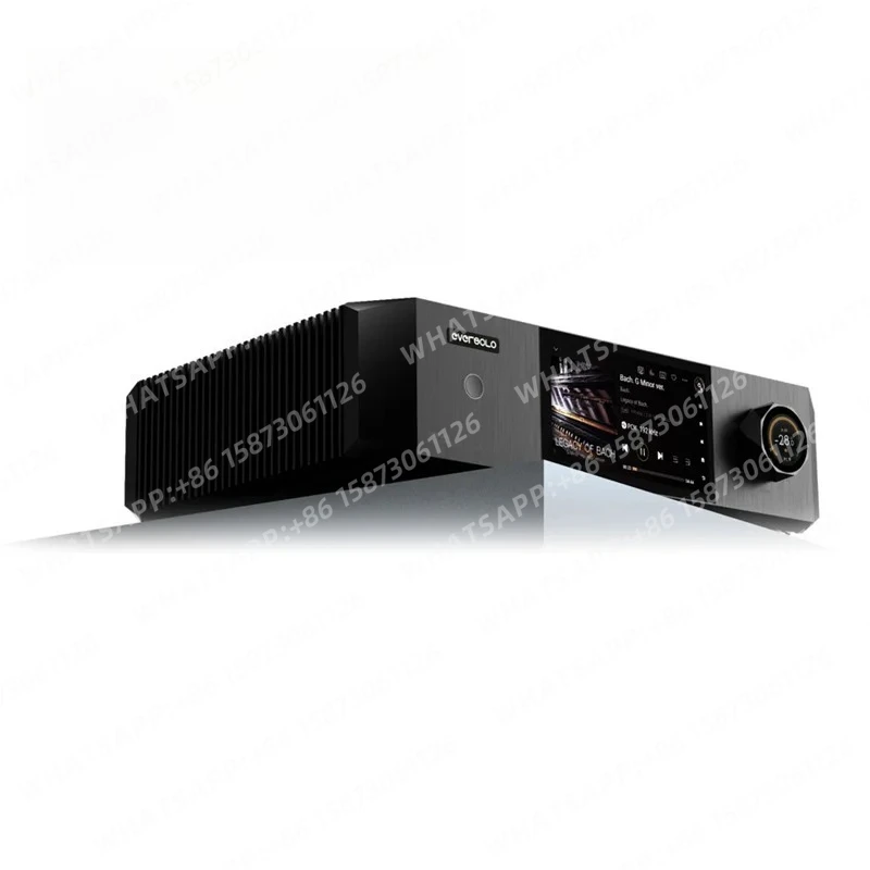 Фото TZT DMP-A10 ES9039PRO ЦАП аудио декодер Bluetooth5.0 аудиоусилитель с 6,5-дюймовым сенсорным ЖК-экраном Поддержка двойного сабвуфера №2