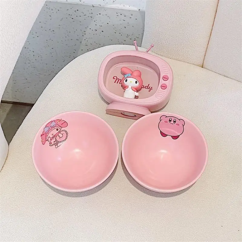 Керамическая миска аниме Kirby мультяшная домашняя посуда для лапши салата риса