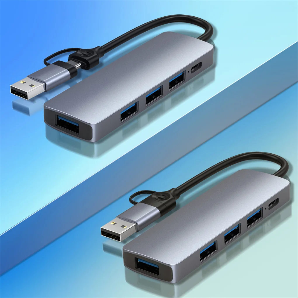 

5 in 1 USB A C Hub Multifunctional Converter Adapter Docking Station