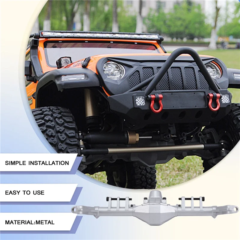 Фото Металлический корпус портальной оси Currie F9 для RC 1,9 UTB AXI03004 №2