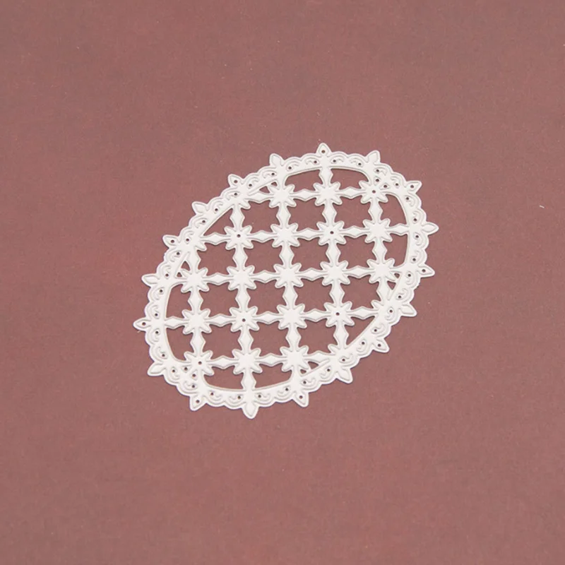 

1pcs Kawaii Lattice Metal Cutting Dies DIY Scrapbooking Die Cutout Wedding Party Craft Card Embossing Making Decoration Stencils