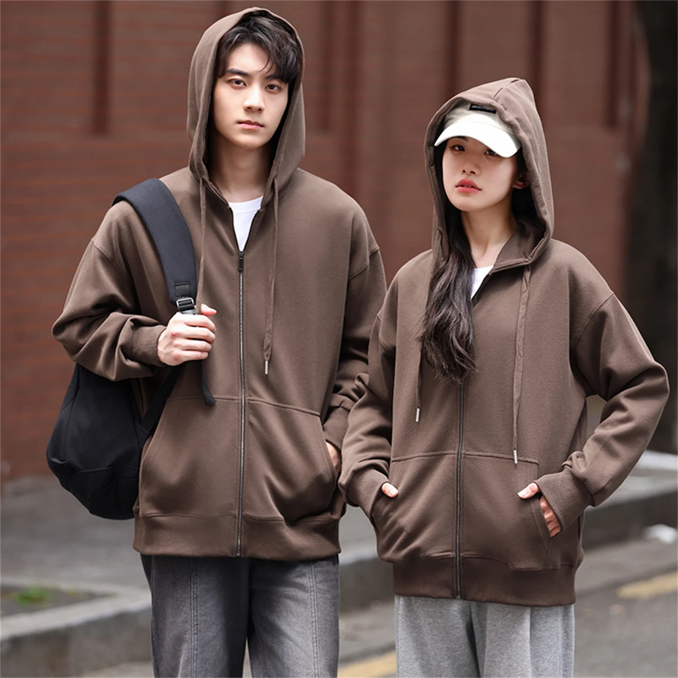 Многоцветный весенний новый спортивный повседневный кардиган на молнии с