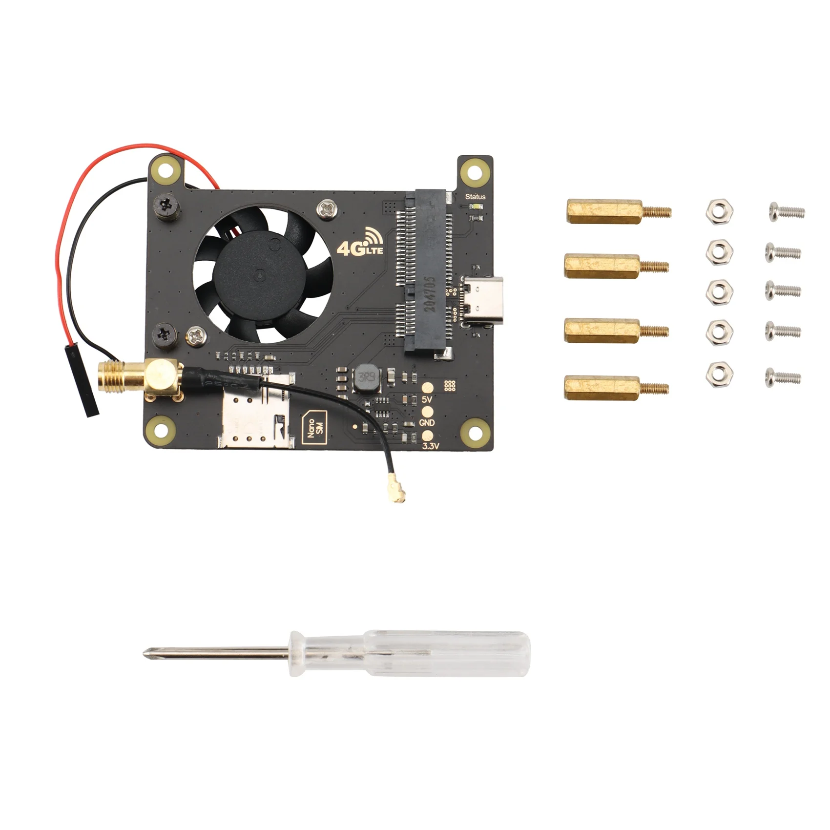 

for Raspberry Pi 3G 4G Hat Board for Raspberry Pi 2B / 3B / 3B+ / 4B / ZERO / ZERO W / Jetson Nano