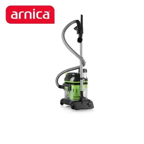 Пылесос Arnica Hydra Arnica для уборки ковров и мебели, пола, очиститель воздуха, выдув воздуха 2400 Вт, светло-зеленый