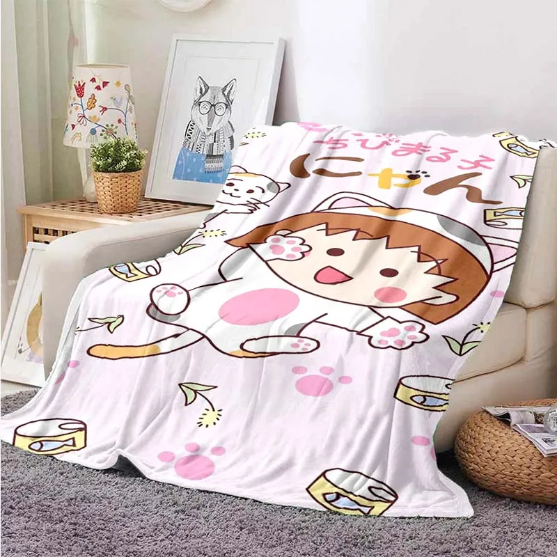 Милые Мультяшные одеяла и покрывала для девочек мягкие качественные складки
