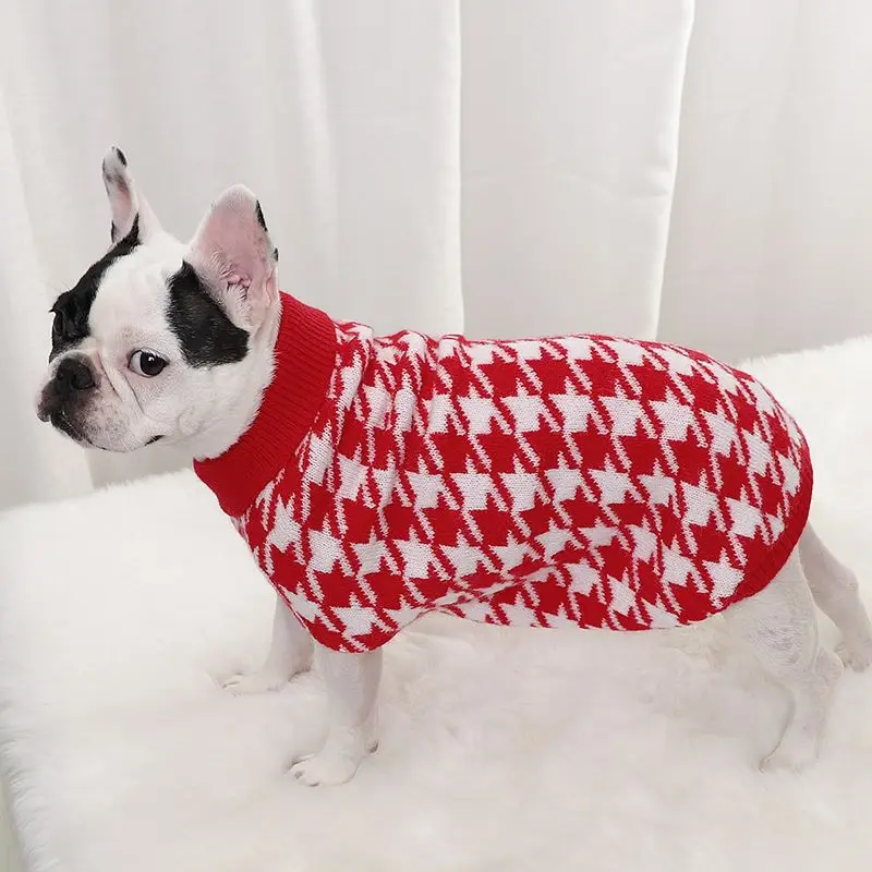 

Christmas Cat Dog Sweater Pullover Winter Dog Clothes For Small Dogs Chihuahua Yorkies Puppy Jacket Pet Clothing Ubranka Dla Psa