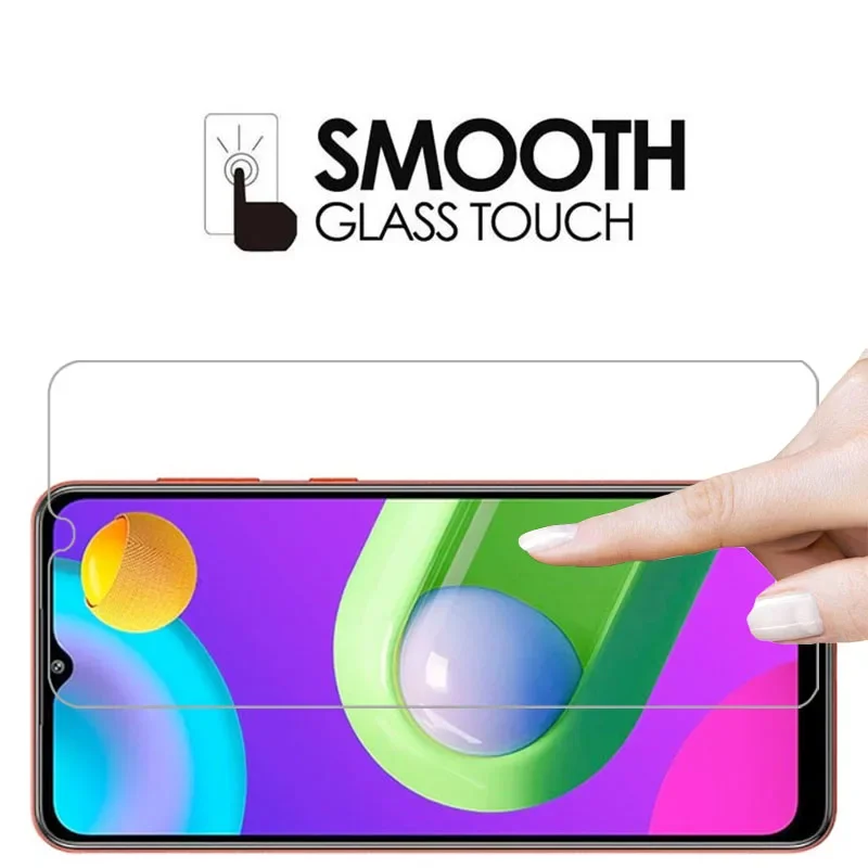 Чехол из закаленного стекла для samsung m02 чехол телефона galaxy m 02 02m n02 samsun samsumg sansung galaxi