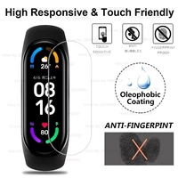 3 12pcs hydrogel film for xiaomi mi band 6 5 band6 miband6 9d curved protective film on xiomi miband 6 smart wristband not glass