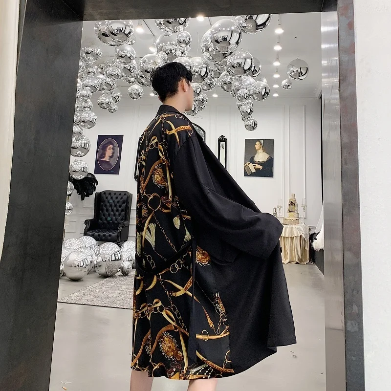 Модный Повседневный Кардиган куртка ветровка верхняя одежда тонкий длинный