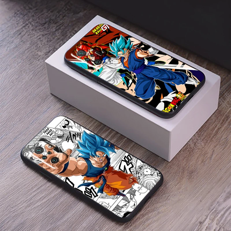 

Dragon Ball Anime Phone Case For Xiaomi Redmi 9 9T 9i 9AT 9A 9C 10S 10T 10 Pro MAX 5G Carcasa Back Silicone Cover Black Funda