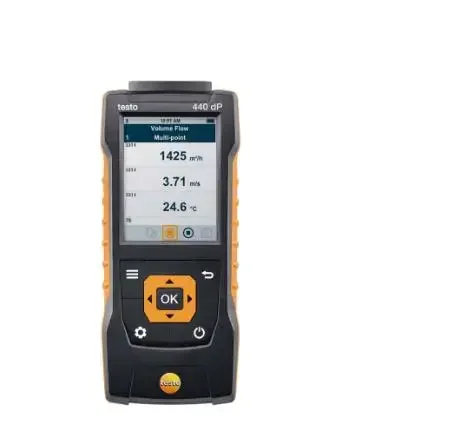Testo 440 Измерительный прибор для измерения скорости воздуха и IAQ