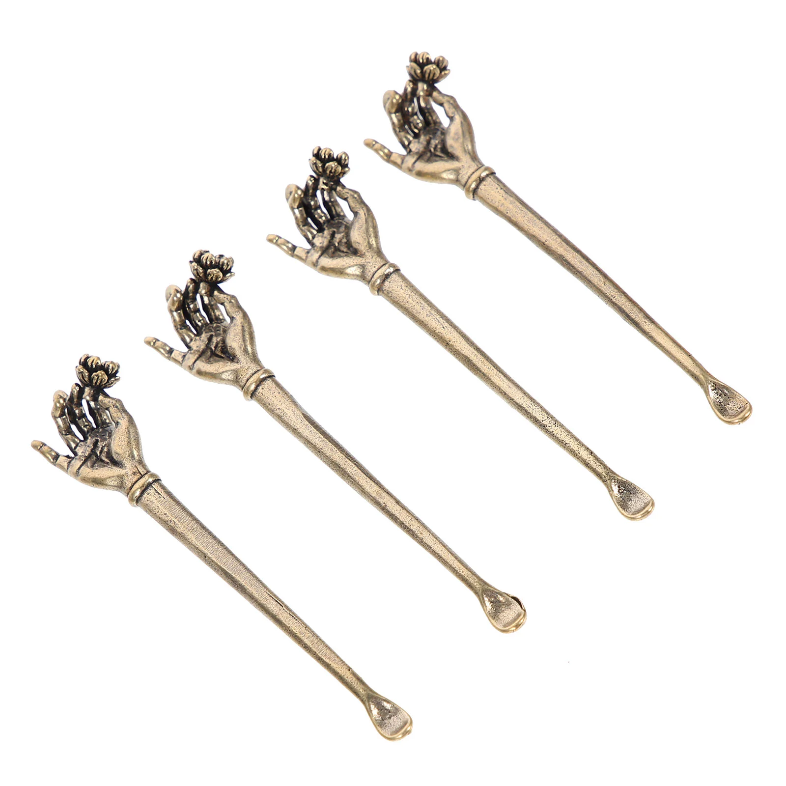 

Spoon Mini Spoons Scoop Powder Tiny Measuring Microminiature Pendant Scoops Sampling Medicine Smallmetal Necklace Laboratory