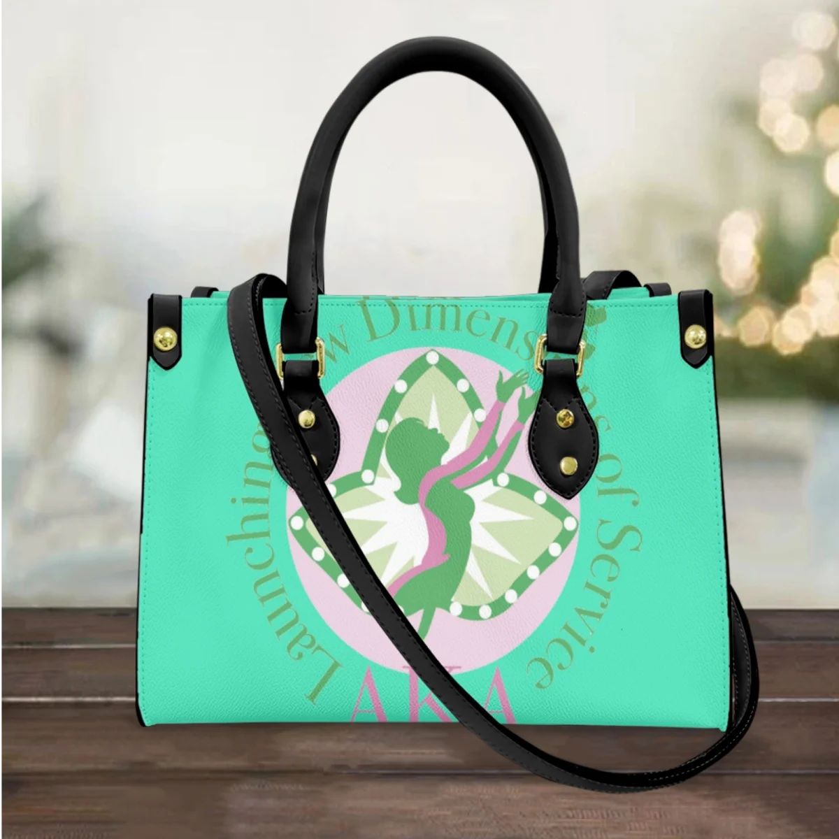 

Alpha Kappa Alpha простая дизайнерская женская сумка через плечо новая модная сумка и кошелек из искусственной кожи сумки через плечо для девочек-подростков