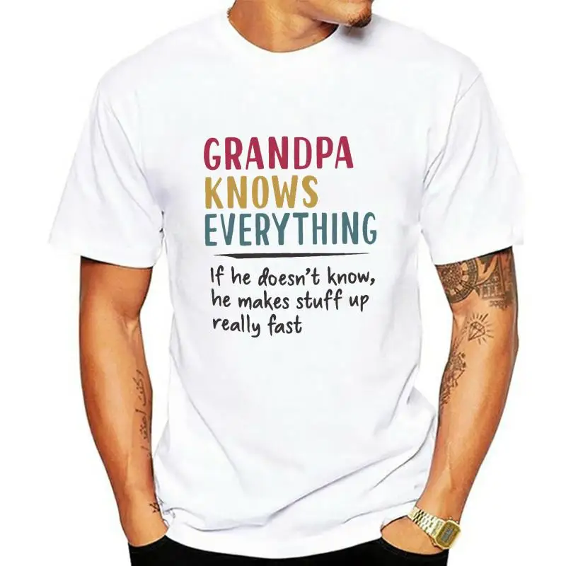 

Пуловер с изображением дедушки знает все