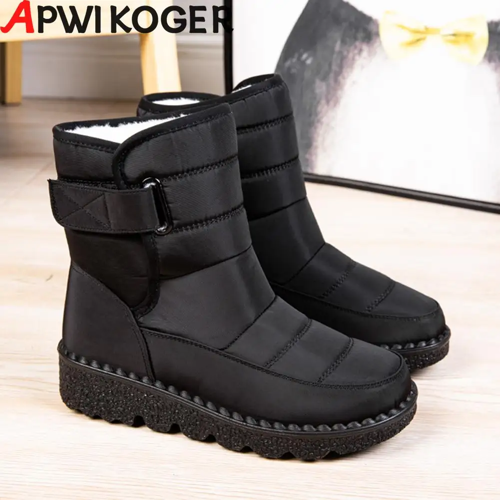 Women Boots Lightweight Winter Shoes For Women 2023 Ankle Boots Snow Botas Mujer Black Couple Waterproof Winter Boots 2023