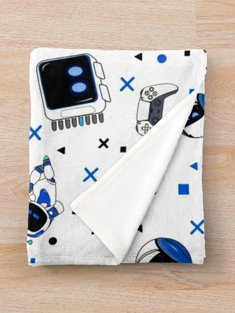 Одеяло Astrobot and Friends милые одеяла для диванов роскошные пледы