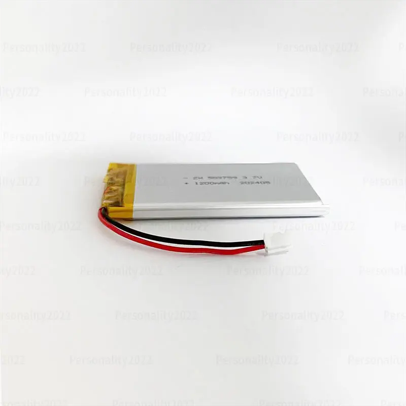 Перезаряжаемый литий-полимерный аккумулятор 3.7V 1200mAh 503759 для GPS-навигаторов, Bluetooth-колонок и мелкой бытовой техники (art.: 3920d9cebbdf5) - 3920d9cebbdf5
