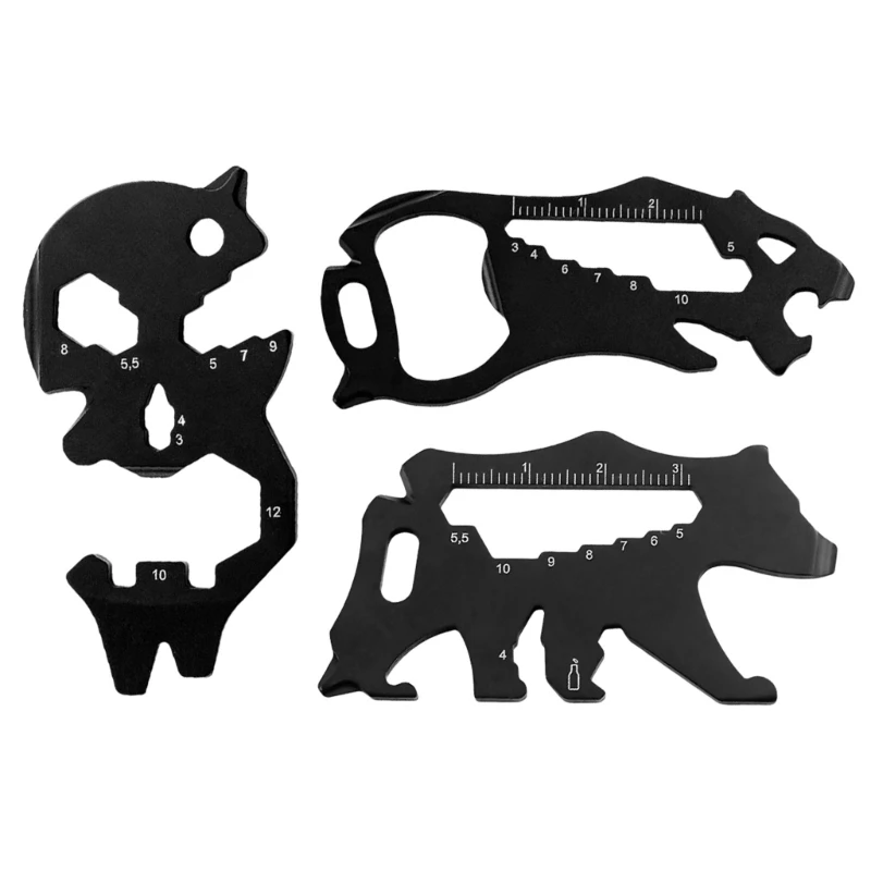 3 лота уличных комбинированных ключей универсальных карманных гаечных