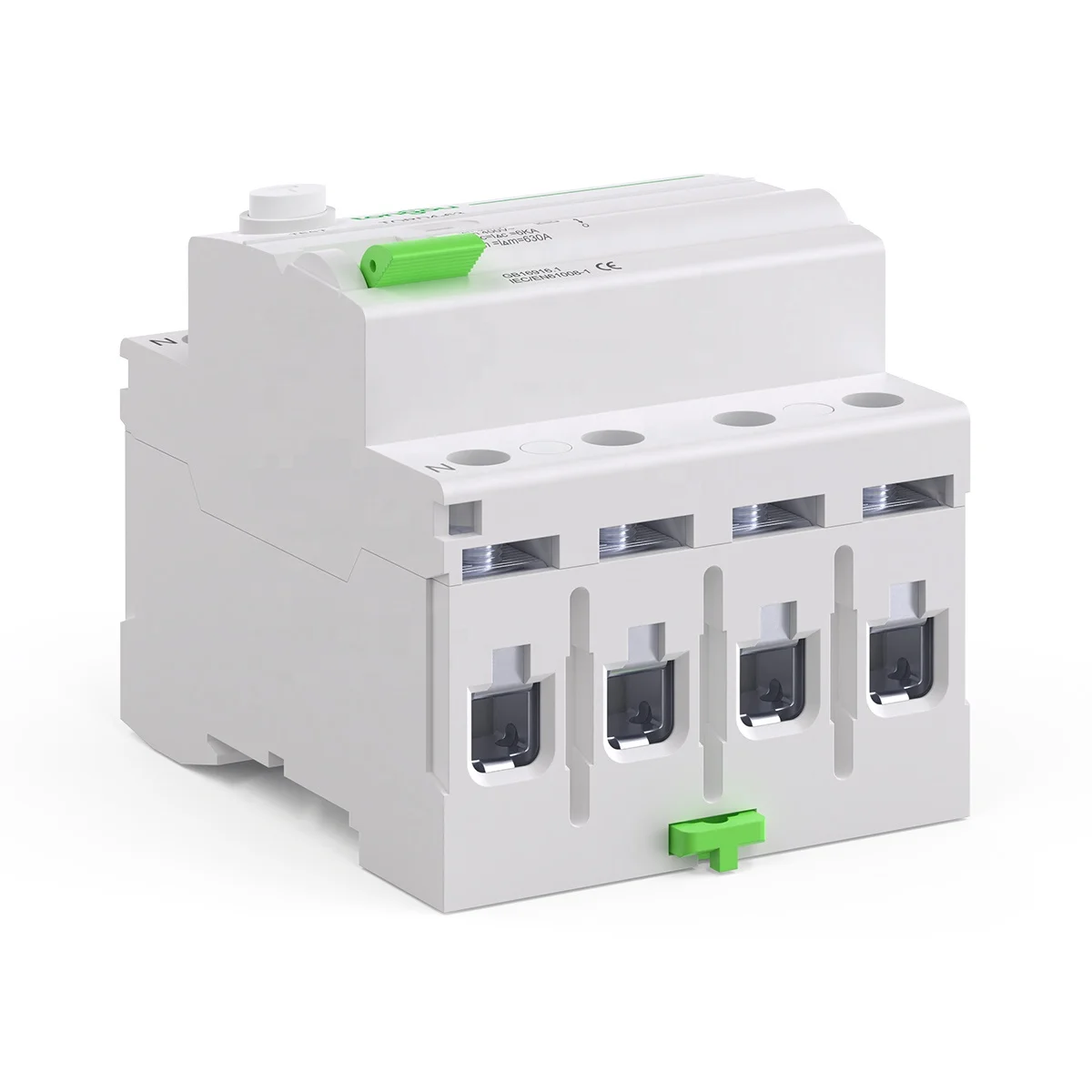 TONGOU 300 мА 32a 63A Тип A B Устройство остаточного тока 4 полюса RCCB Электромагнитный