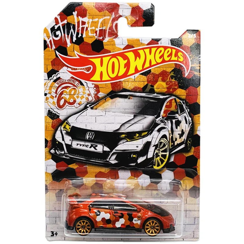 Hot Wheels GDG44 2020 камуфляжная серия внедорожники Nissan Skyline 16 Honda Civic 18 Camaro Ss 5-Car Set 1:64