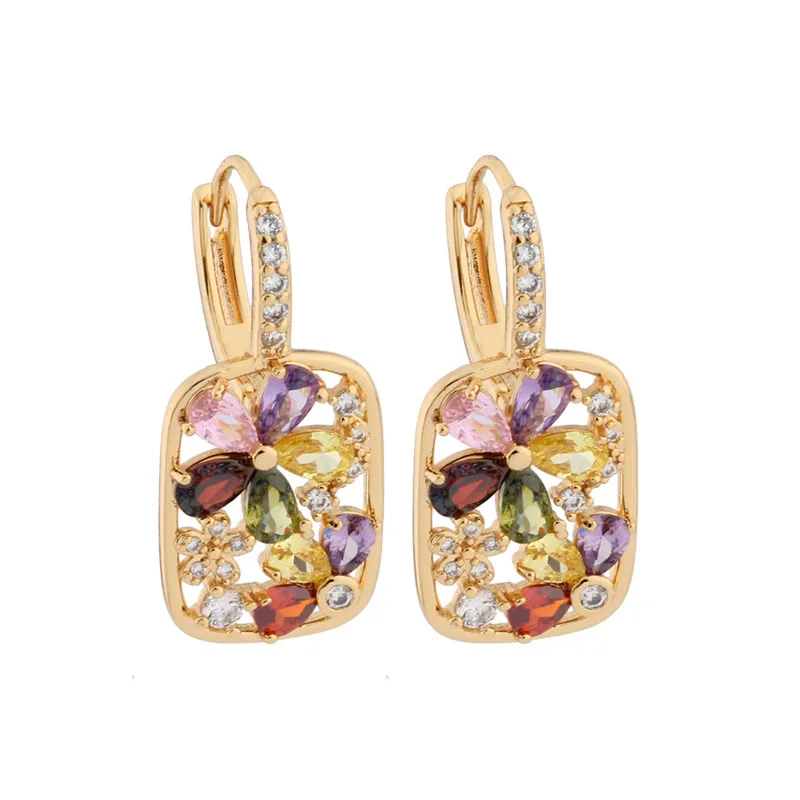 

Dangle Earrings Colour Cubic Zirconia 2022 Trend Luxury Quality Jewelry Fashion Jewelry For Wome Unusual Earrings Jewelry