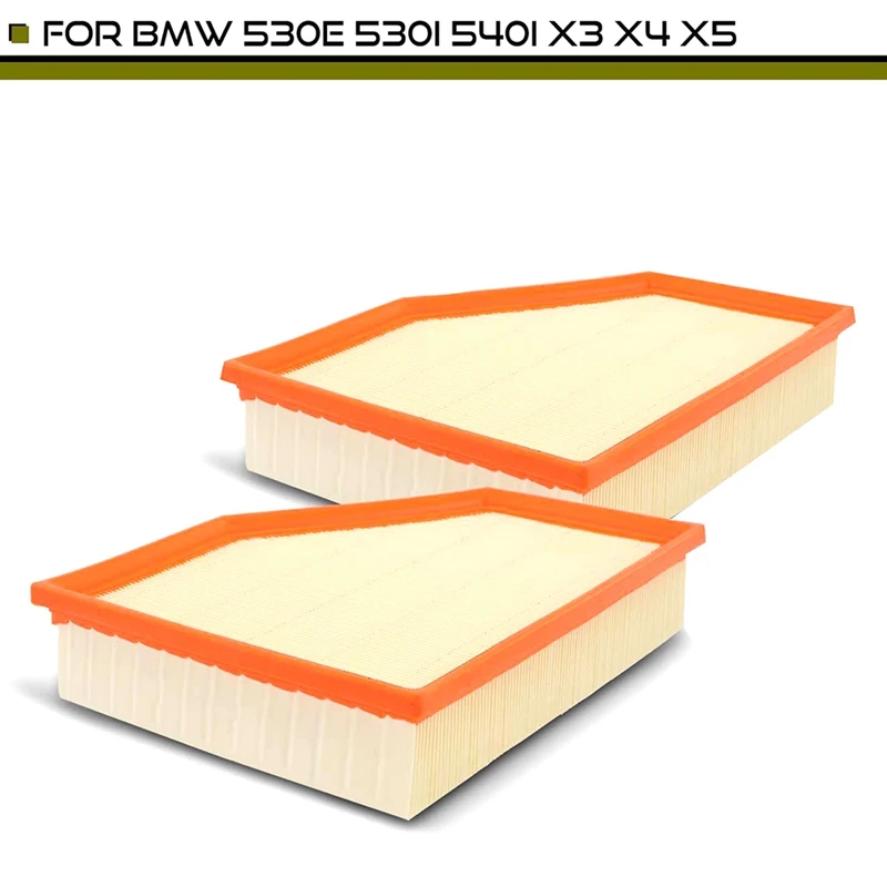 AU05 -2 шт. воздушный фильтр двигателя для BMW G30 530E 530I Xdrive G15 840I G01 X3 X4 X6 номер детали: