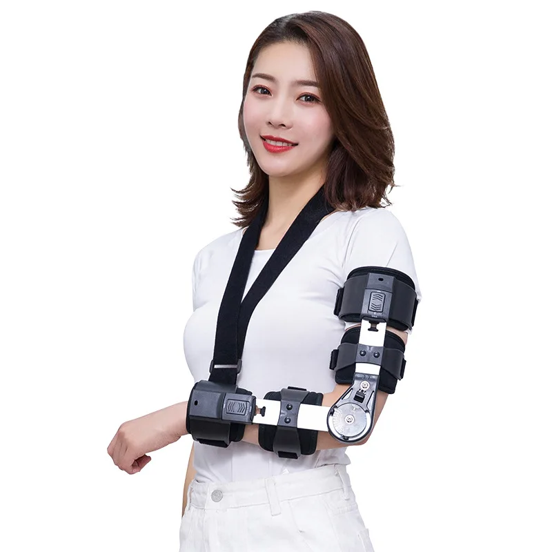 

Adjustable Upper Limb Support Brace Protector Forearm Fracture Fixation Elbow Joint Orthosis Corrector Pain Relief Elbow Support