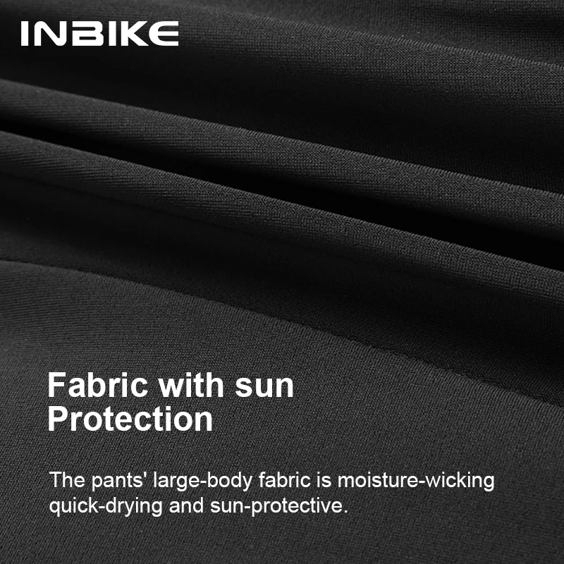 Женские велосипедные шорты INBIKE однотонные женские гелевые длинные с боковыми