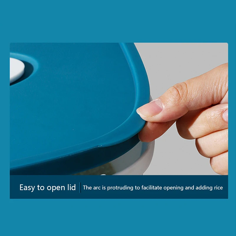 Ведро для хранения риса автоматический влагостойкий контейнер зерна