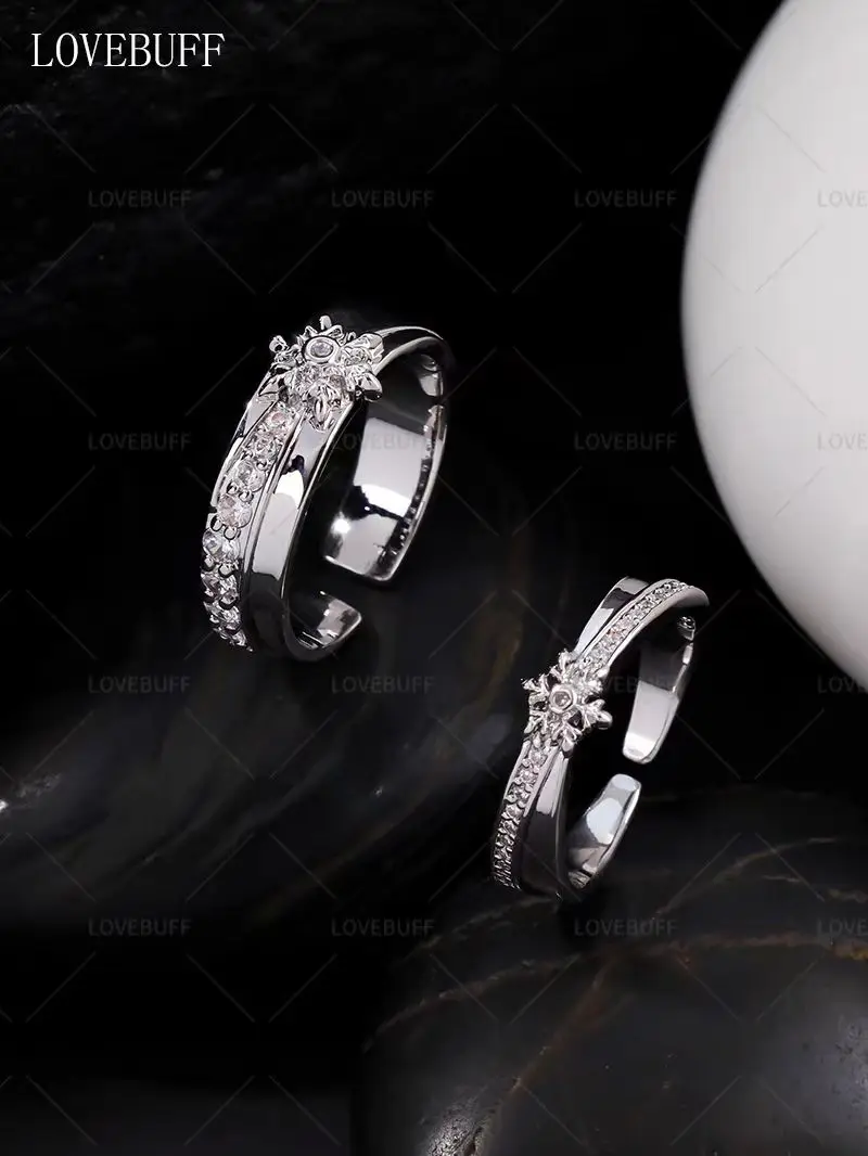 Открытое кольцо для косплея аниме Love and Deepspace серебристый Ксавье и зайне