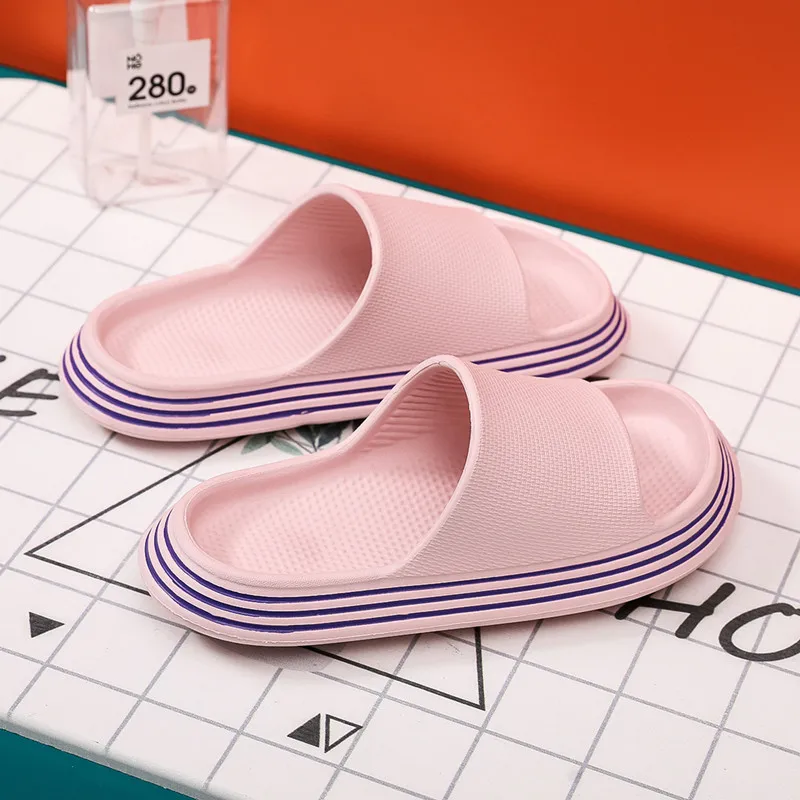 Тапки ASIFN на толстой платформе для мужчин и женщин Нескользящие тапочки дома