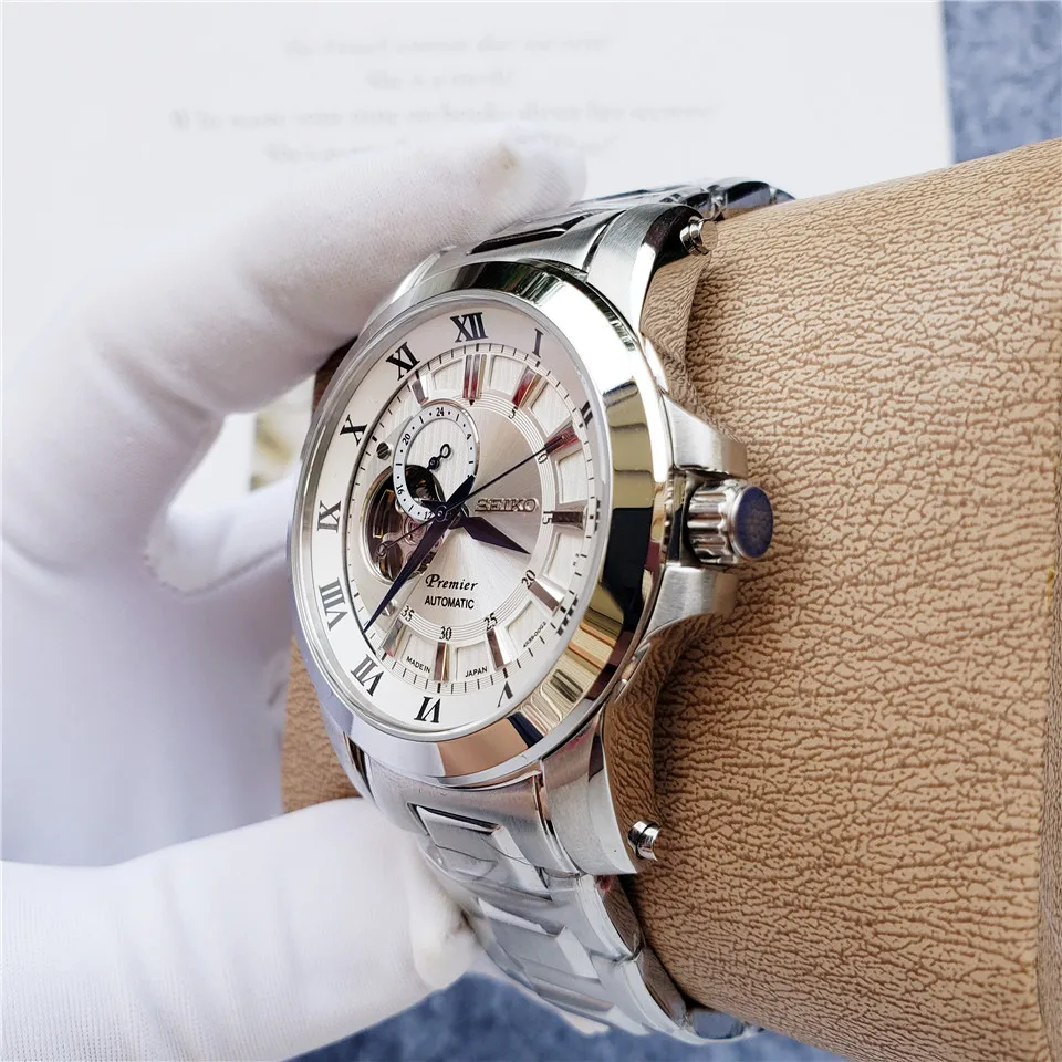 Часы Seiko No. 5 автоматические механические часы с функцией подсветки |