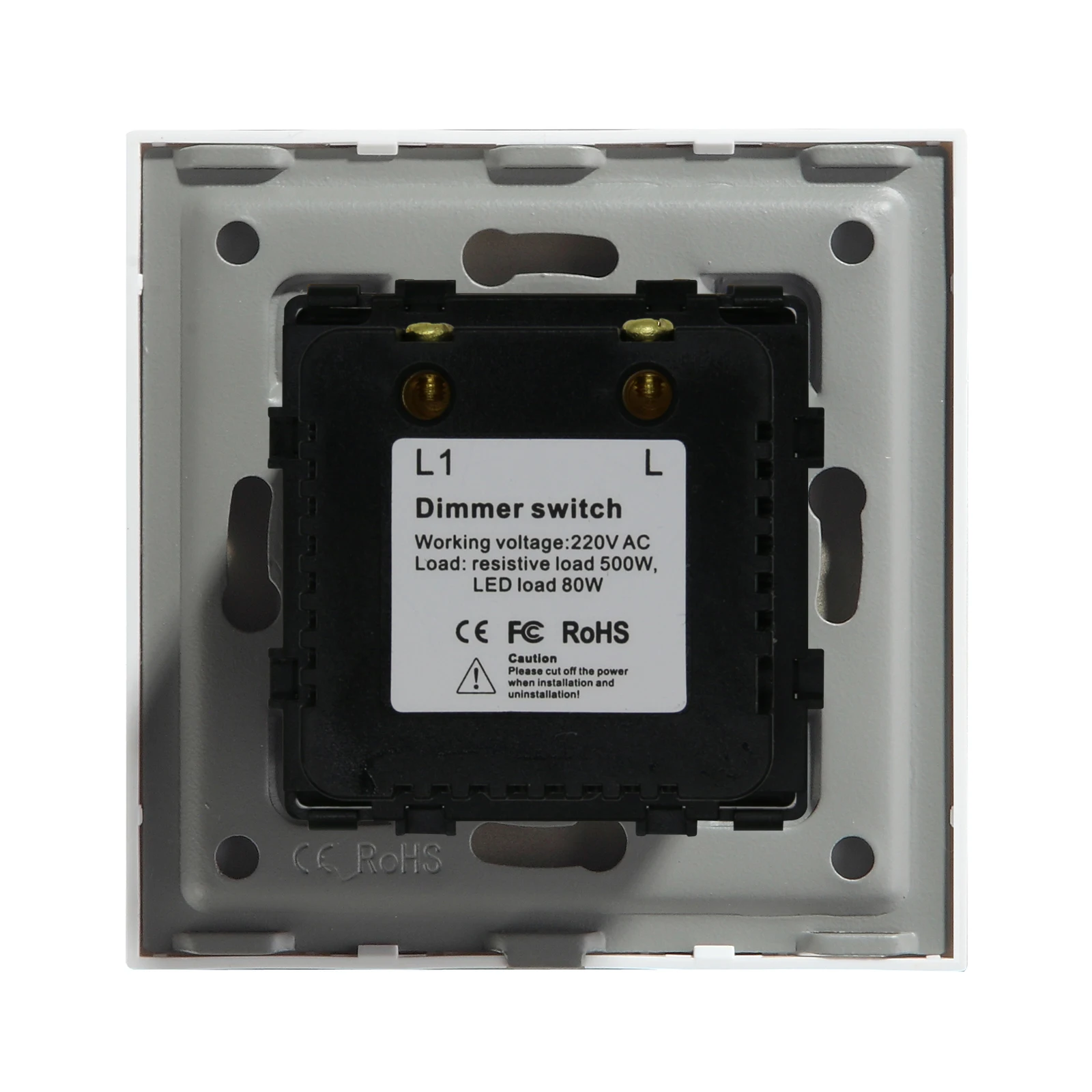 Переключатель света BSEED с регулировкой ярсветильник сти стеклянная Механическая