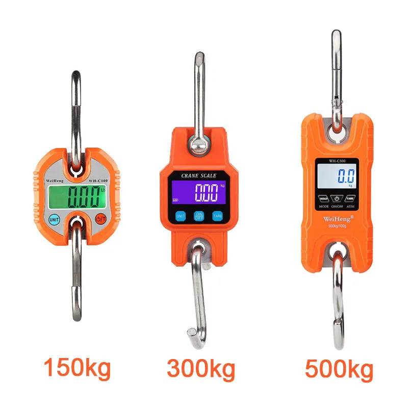 Весы для крана 150/300/500 кг тяжелые весы с крючком портативные электронные цифровые