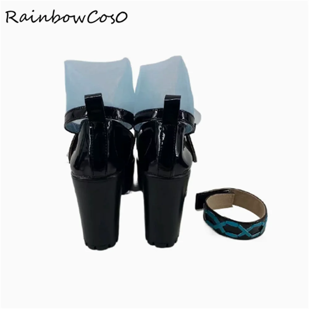 Обувь для косплея рыцарей Eyjafjalla the hамка Арви сапоги игры аниме Хэллоуин RainbowCos0 W4292