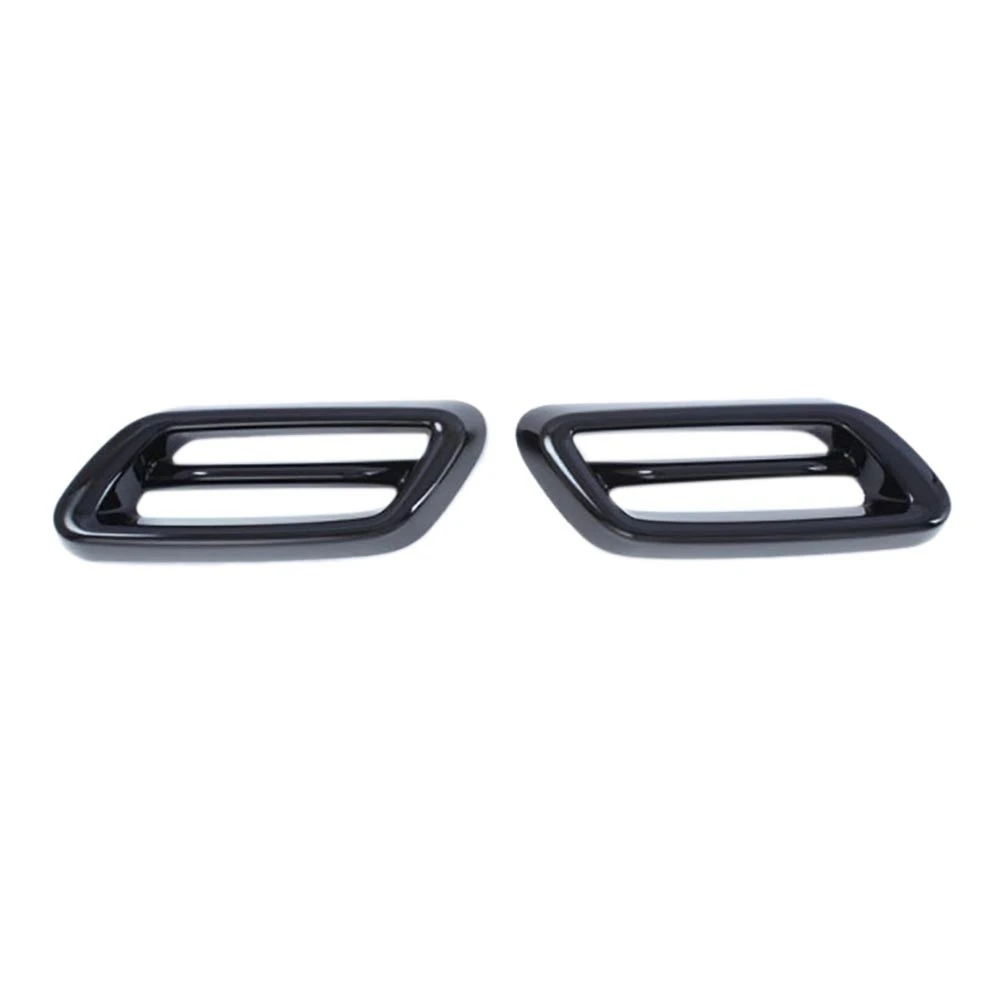 

2Pcs Stainless Steel Muffler Exhaust Pipe Tail Cover Trim Car Exterior Accessories for Mercedes Benz C-Class/C260L 2022
