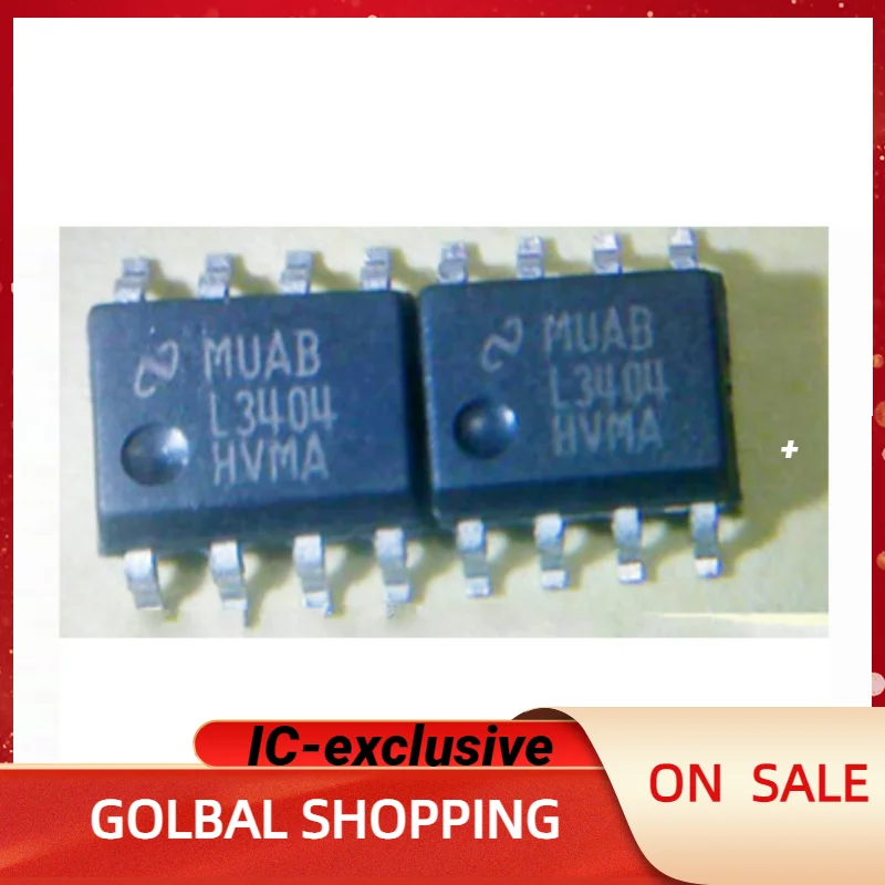 1-200 шт. (ИС) новый оригинальный электронный компонент LM3404HVMA LM3404 L3404HVMA SOP8 |