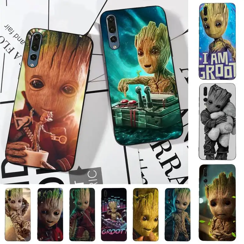 

Disney Groot Phone Case for Huawei P30 40 20 10 8 9 lite pro plus Psmart2019